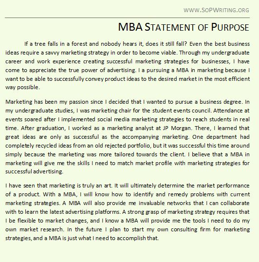 mba business plan writer