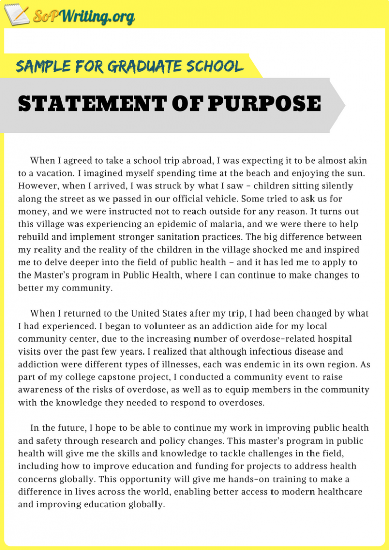 what is a purpose statement in research